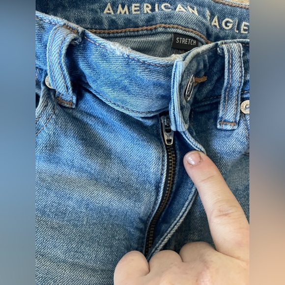 American Eagle Outfitters Jean shorts. High Waist. Women size‎ 0 - Picture 9 of 11